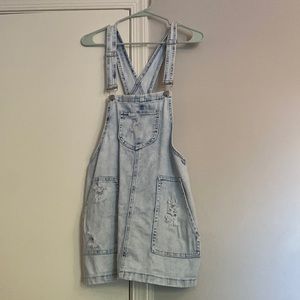 Denim overalls